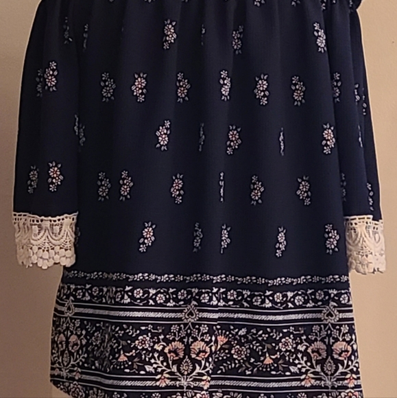 Altard state size S navy blue top - Picture 6 of 16